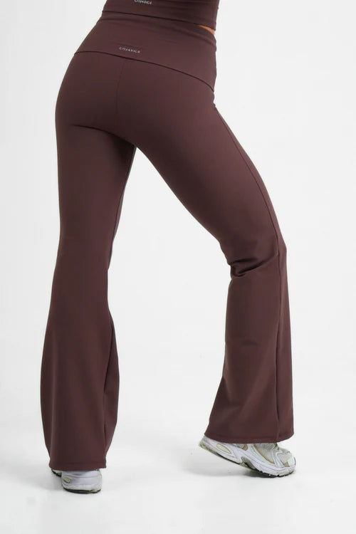 Flare Leggings - BROWNIE