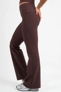 Flare Leggings - BROWNIE