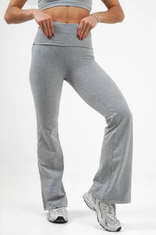 Flares Leggings - Soft Grey