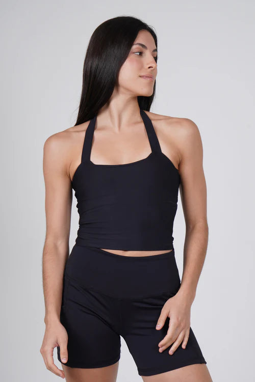 Savage Halter Tank - ONYX