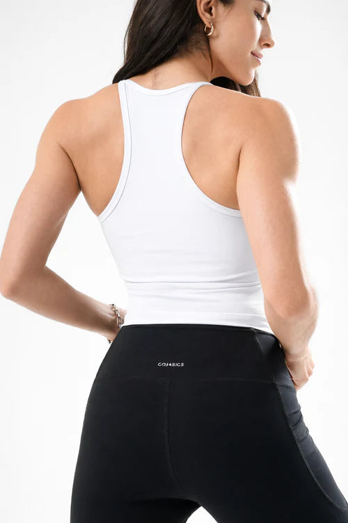 The Contour Tank - WHITE
